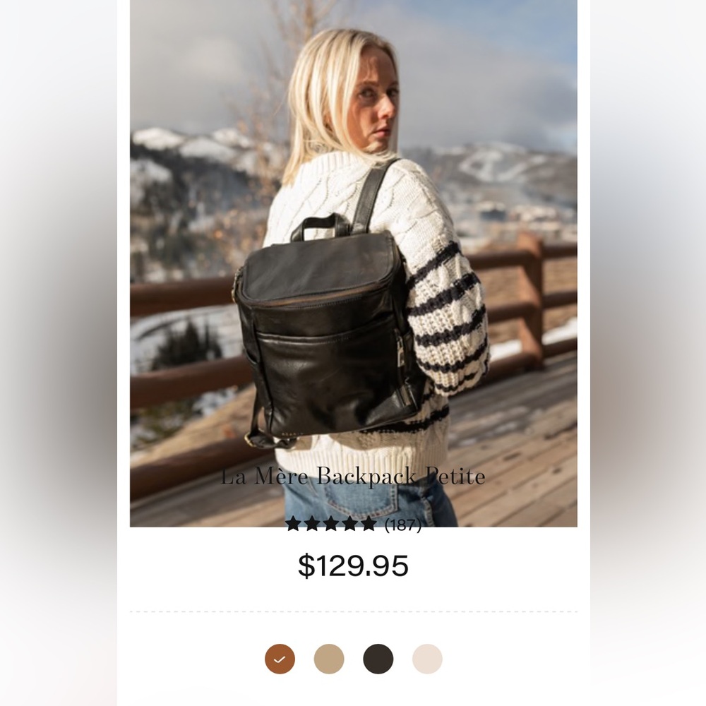 Azaria backpack / diaper bag